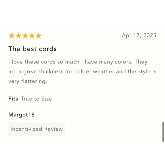 NWT Anthropologie Maeve 20W The Colette Wide Leg Cropped Cream Ivory Corduroy - Picture 9 of 11